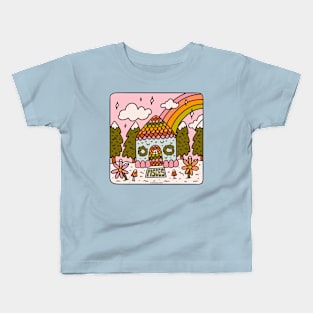 Pisces Gingerbread House Kids T-Shirt